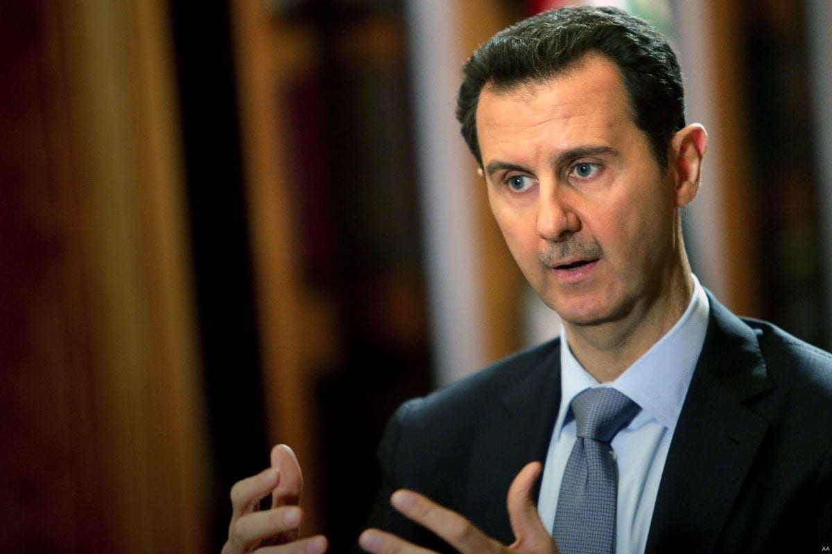 El presidente de Siria, Bashar Al Asad