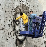 Grafiti de Fares Al-Jodor