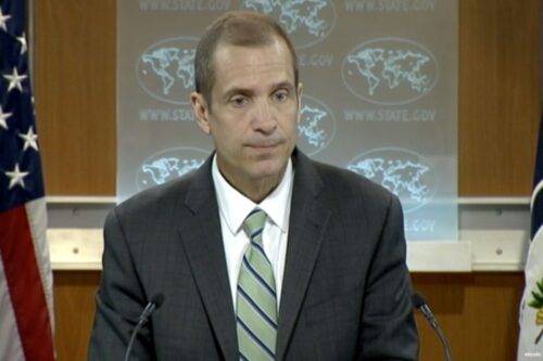 El portavoz del Departamento de Estado de EE.UU., Mark Toner
