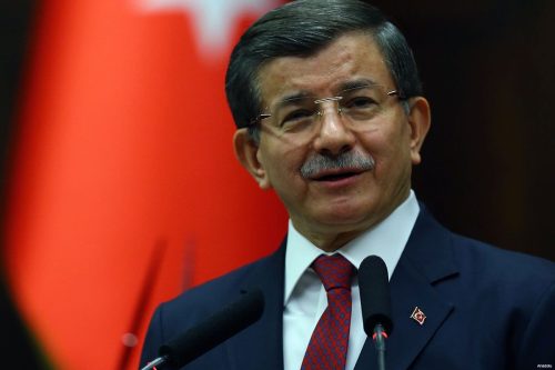 El ex-presidente del AKP, Dr. Ahmet Davutoglu.