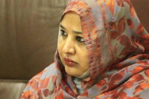 Widad Babiker, esposa del presidente derrocado de Sudán, Omar Al-Bashir, 13 de diciembre de 2019