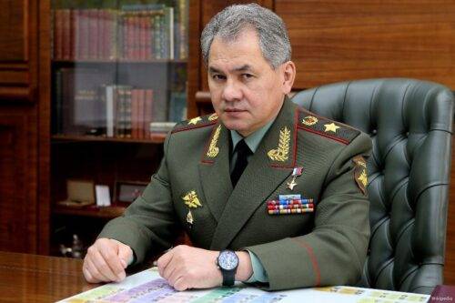 Russian Defence Minister Sergey Shoygu [Wikipedia]