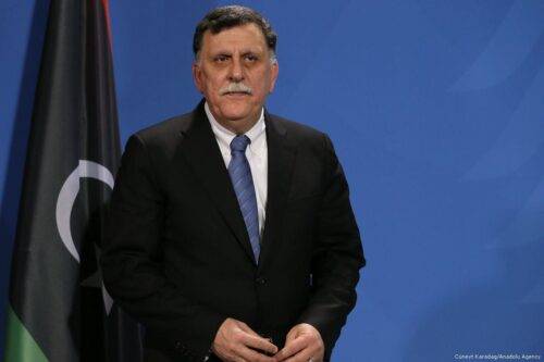 Presidente del Consejo Presidencial de Libia y Primer Ministro del Gobierno del Acuerdo Nacional de Libia Fayez Al-Sarraj el 7 de diciembre de 2017 [Agencia Cüneyt Karadağ / Anadolu]