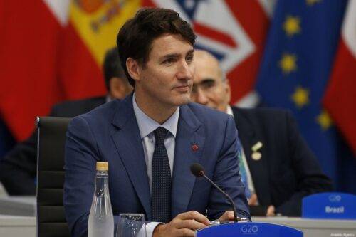 Primer Ministro de Canadá, Justin Trudeau en Buenos Aires, Argentina, el 30 de noviembre de 2018 [Agencia Murat Kaynak / Anadolu]