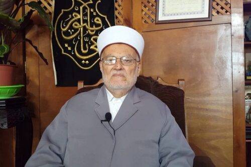 Imam de la mezquita Al-Aqsa, jeque Ekrema Sabri [Twitter]