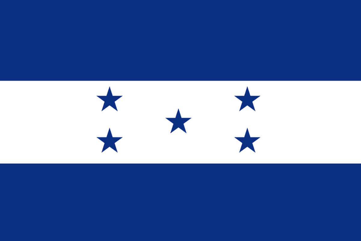 Bandera de Honduras [Wikipedia]