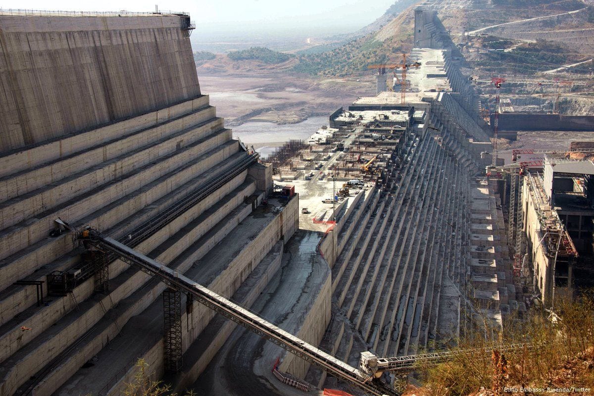 Presa del Renacimiento de Etiopía [Embajada de Etiopía Ruanda / Twitter]