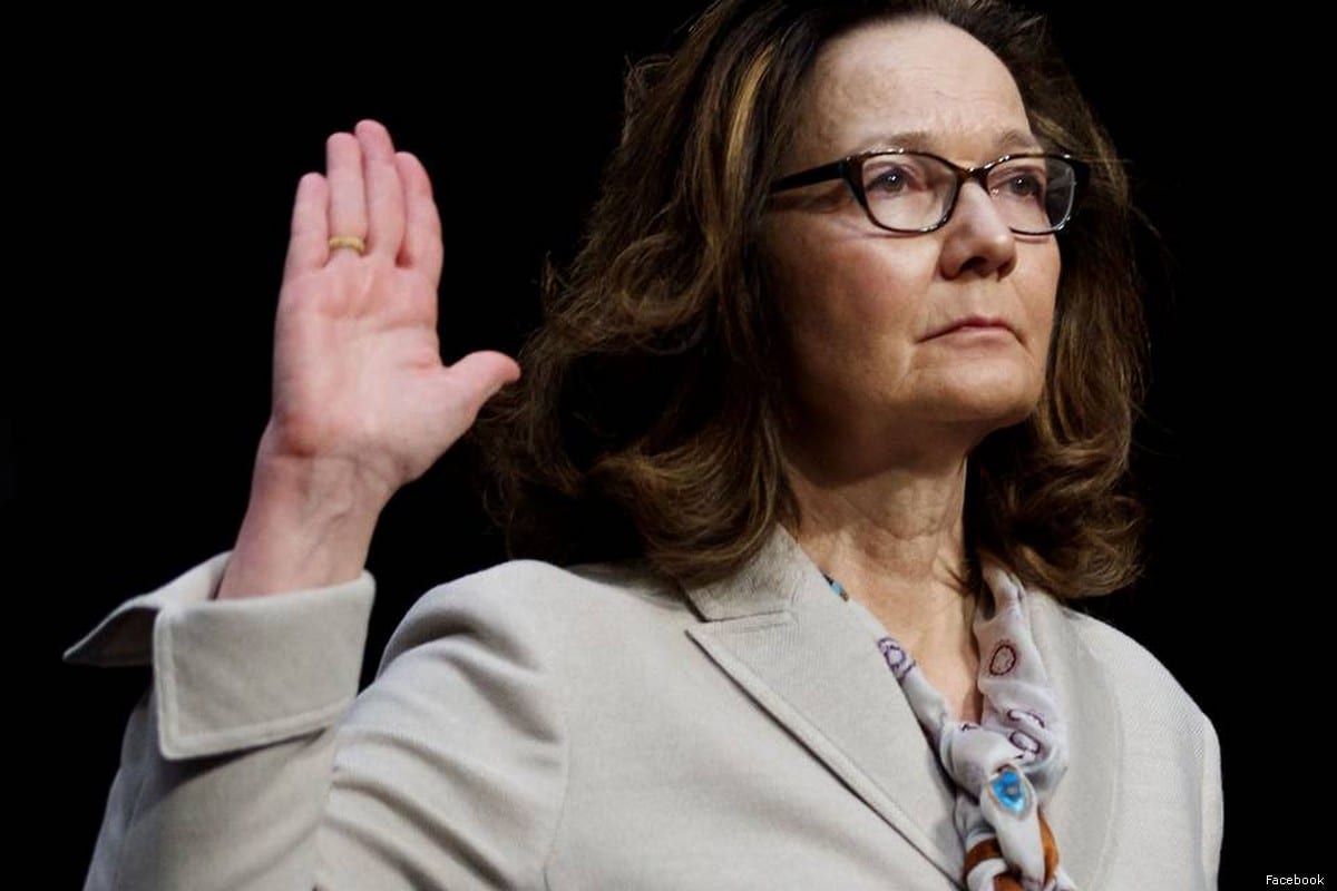 La directora de la CIA, Gina Haspell, el 26 de mayo de 2018 [Facebook]
