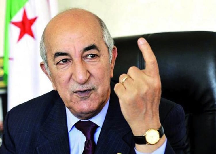 Abdelmadjid Tebboune, nuevo presidente de Argelia [Twitter]