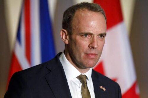 Dominic Raab, Secretario de Relaciones Exteriores de Gran Bretaña