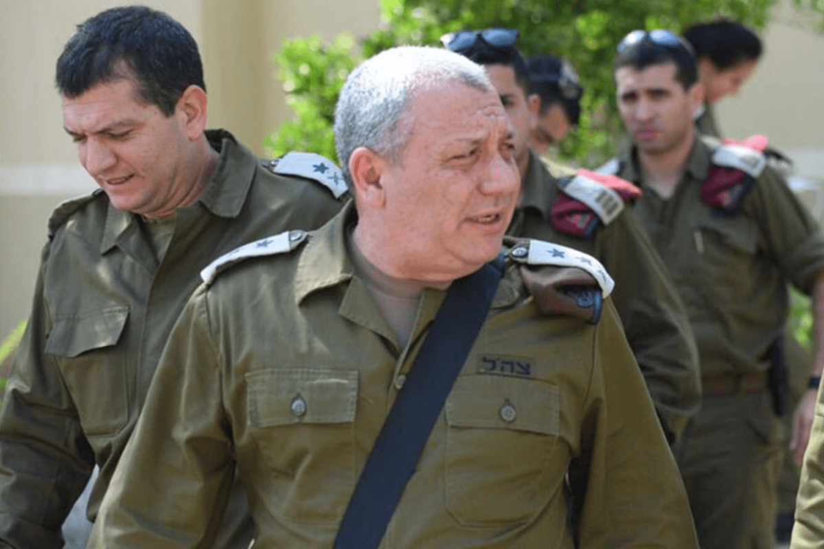 El ex general del ejército israelí Gadi Eisenkot [Twitter]