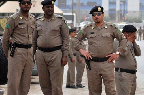 Policía de Arabia Saudí [Reuters]