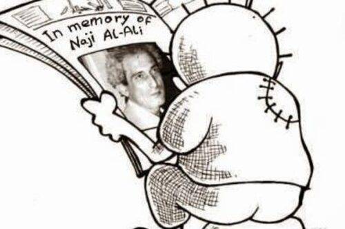 Recordando al caricaturista palestino Naji Al-Ali