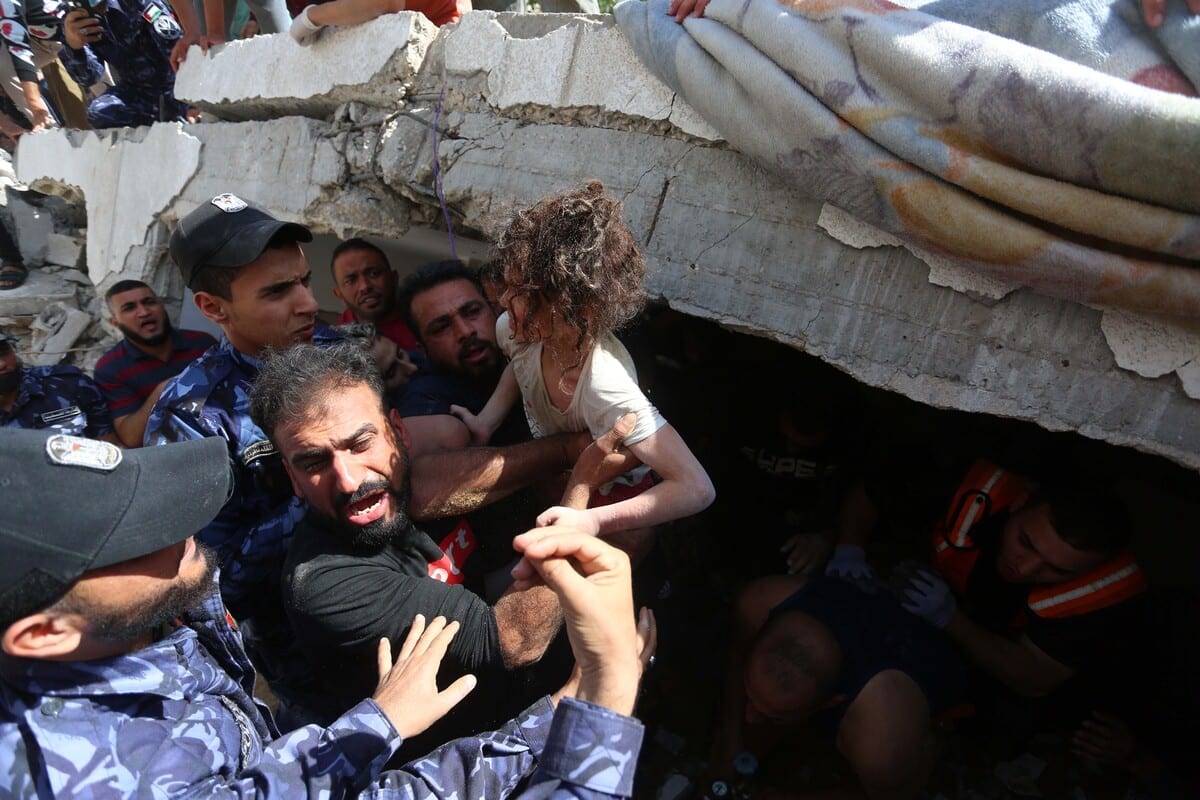 65 niños palestinos muertos en los bombardeos de israel sobre gaza